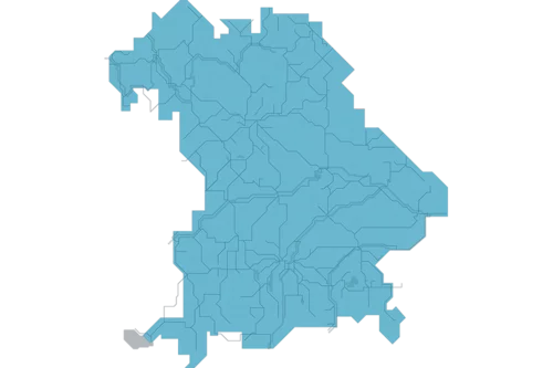 Grafik des Tarifbereichs Bayern