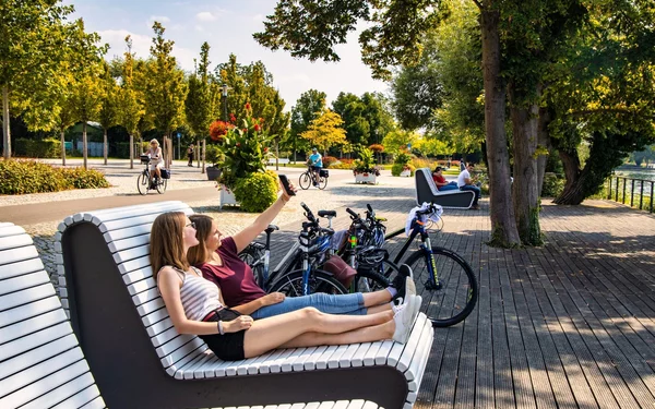 MainRadweg Stadtbalkon, Foto: Holger Leue