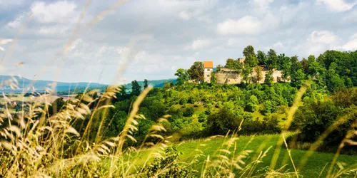 Burgruine Königsberg-i.-Bay., Foto: A. Hub