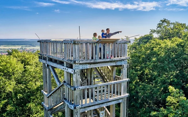 Aussichtsturm bei Markt Bibart, Foto: Florian Trykowski