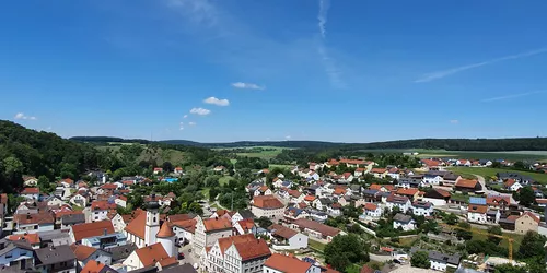 Ausblick von Burg Altmannstein, Foto: Markt Altmannstein