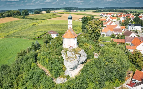 Geotop Kalvarienberg Wörnitzstein, Foto: Dietmar Denger, Lizenz: Geopark Ries eV