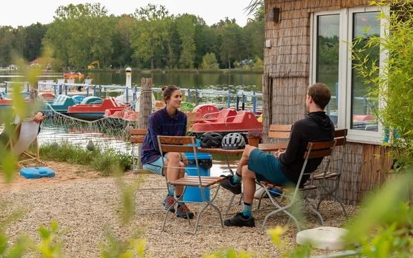 Dechsendorfer Weiher Kiosk, Foto: Gideon Heede