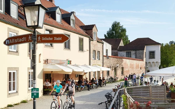 Isarradweg Landshut, Foto: Verkehrsverein Landshut e.V.