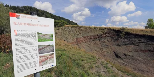 Geotop Mergelgrube Bellershausen, Foto: Florian Weindl