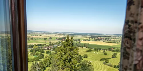 Aussicht von der Burg Colmberg, Foto: Burg Colmberg, Lizenz: Burg Colmberg