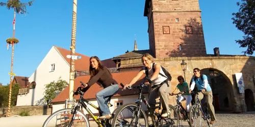 Unterer Stadtturm in Wolframs-Eschenbach, Foto: TV Fränkisches Seenland