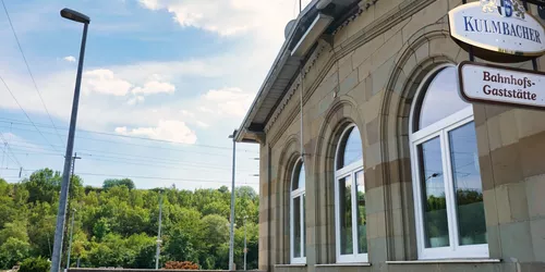 Bahnhofsgaststätte, Foto: Stefanie Binder