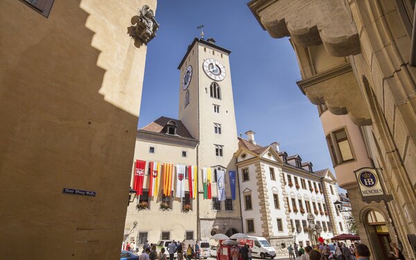 Rathausplatz Regensburg, Foto: Agentur Fouad Vollmer