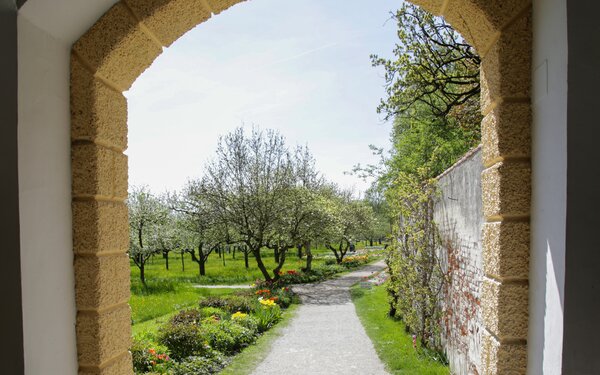 Eingang zum Hofgarten Dachau, Foto: Stadt Dachau