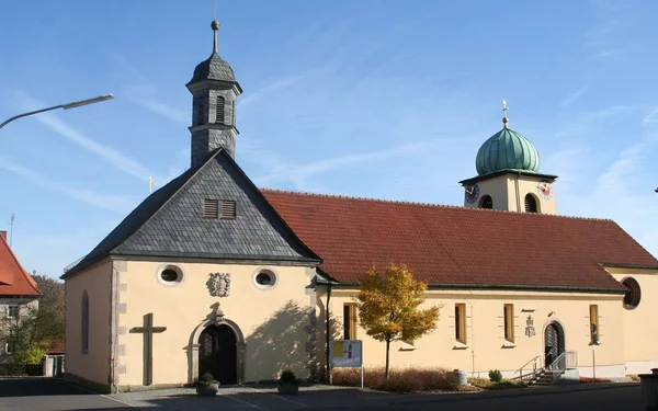 Stockheim, Kath. Kirche, Foto: Störfix, Wikimedia, CC BY-SA