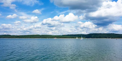 Segelboote auf Brombachsee