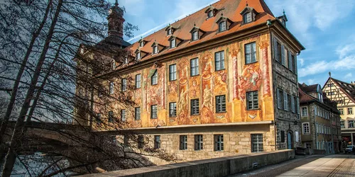 Bemaltes Haus in Bamberg