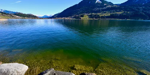 Grosser Alpsee und Bergpanorama