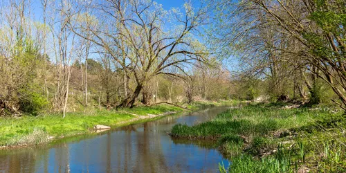 Fluss im Altmühltal Panoramaweg