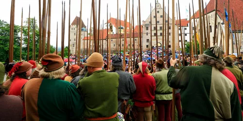 Treffpunkt Trausnitz Landshuter Hochzeit: Archiv "Die Förderer" e.V. / O. Haßler 