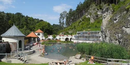 Pottenstein rock pool: a natural jewel in Franconian Switzerland