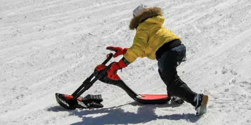 Snowbiking in Immenstadt