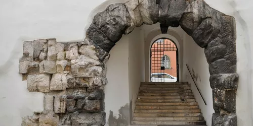 The Porta Praetoria in Regensburg